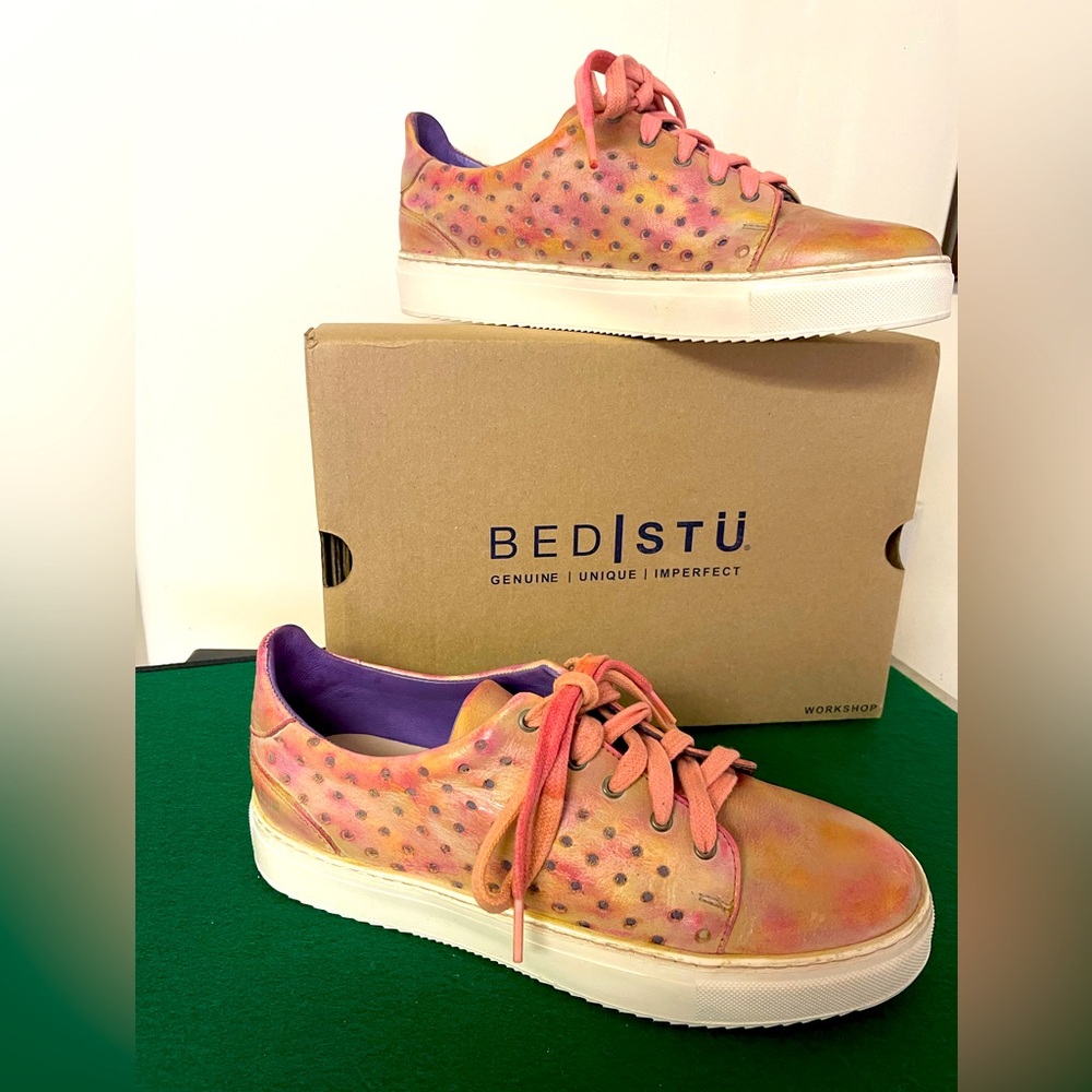 Bed Stu Lyne Leather Sneakers Women’s Size 8.5